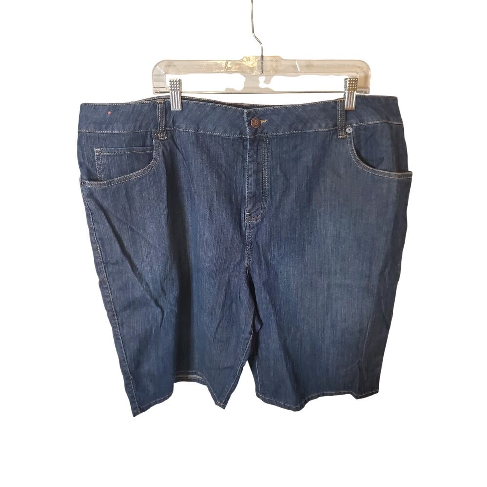 Merona Stretch Bermuda Jean Shorts, 24W